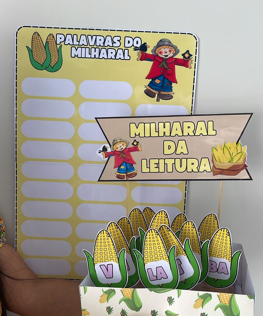 Milharal da leitura +cartaz