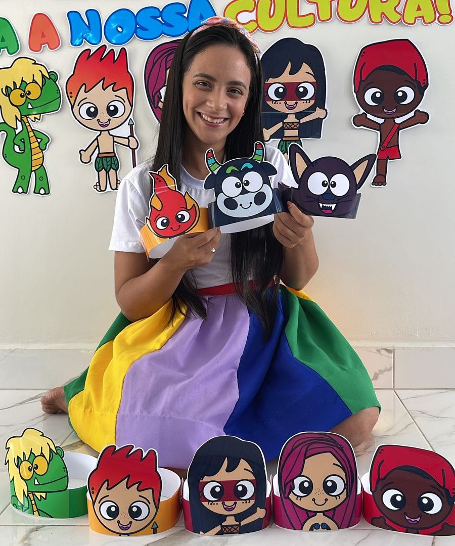 Viseiras do Folclore Brasileiro + Painel decorativo