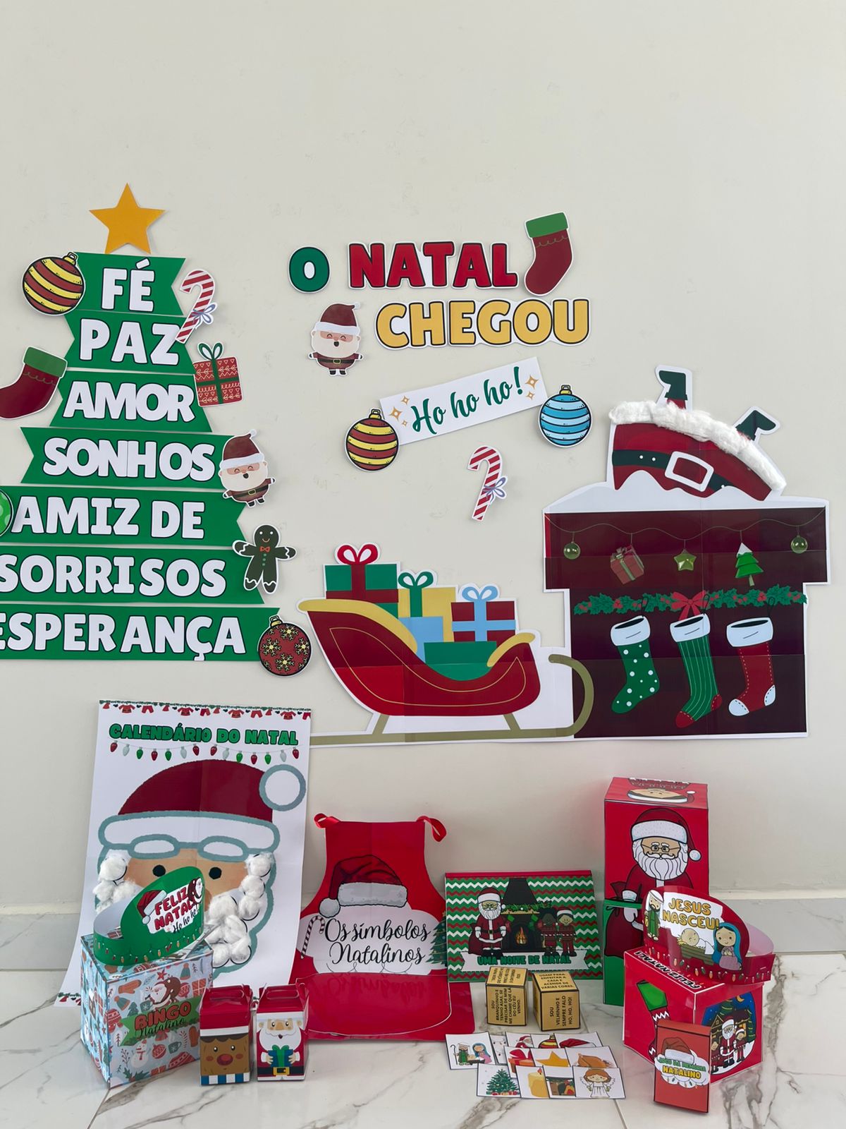 Kit de Natal ( O natal Chegou) – Mundo da Tia Gê – Recursos Pedagógicos ...