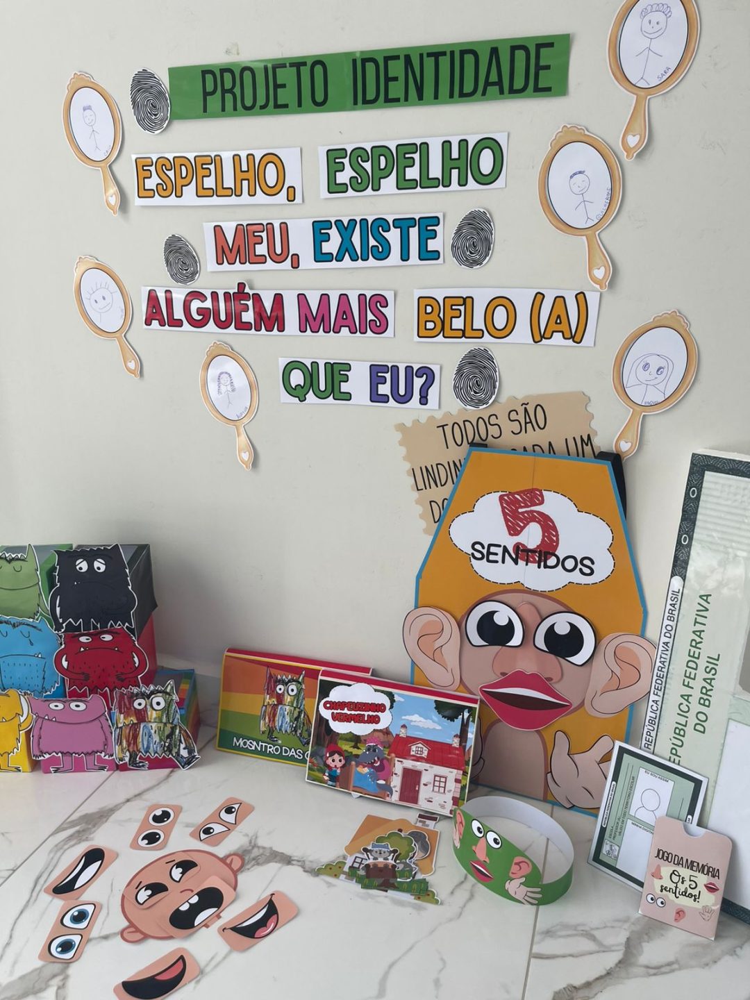 Projeto Identidade (Educação Infantil) – Mundo da Tia Gê – Recursos ...