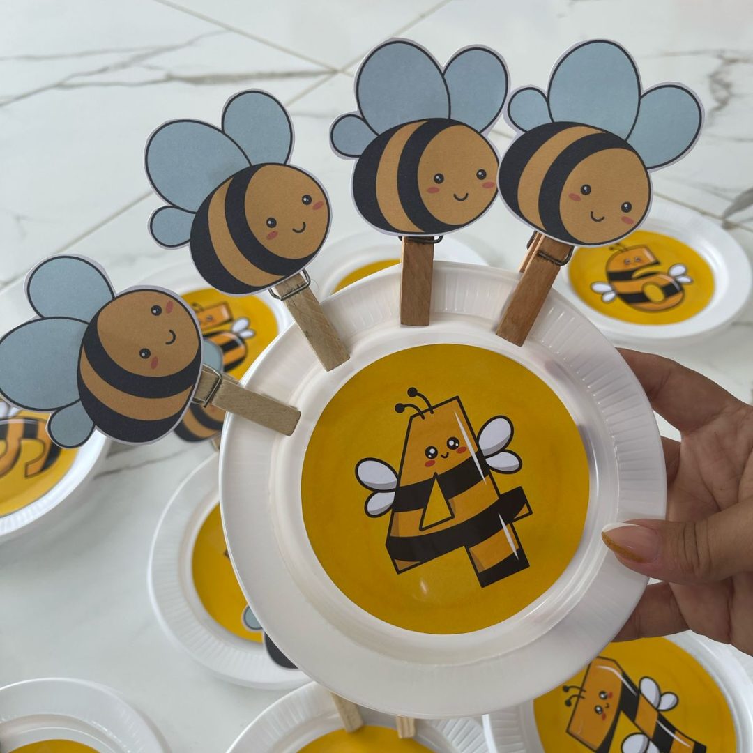 Números e quantidades ( abelhinha)