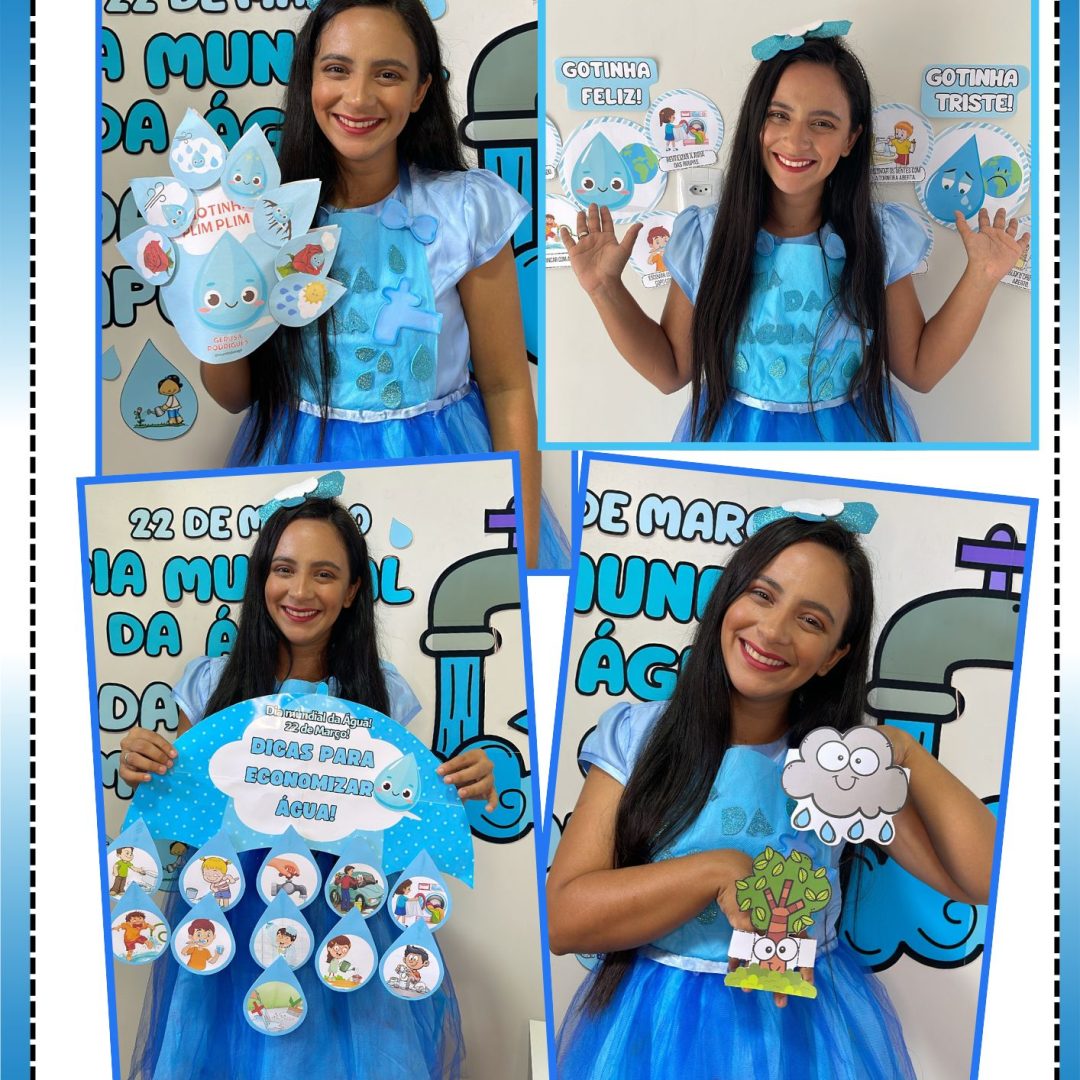 Combo 4 recursos de dia da água