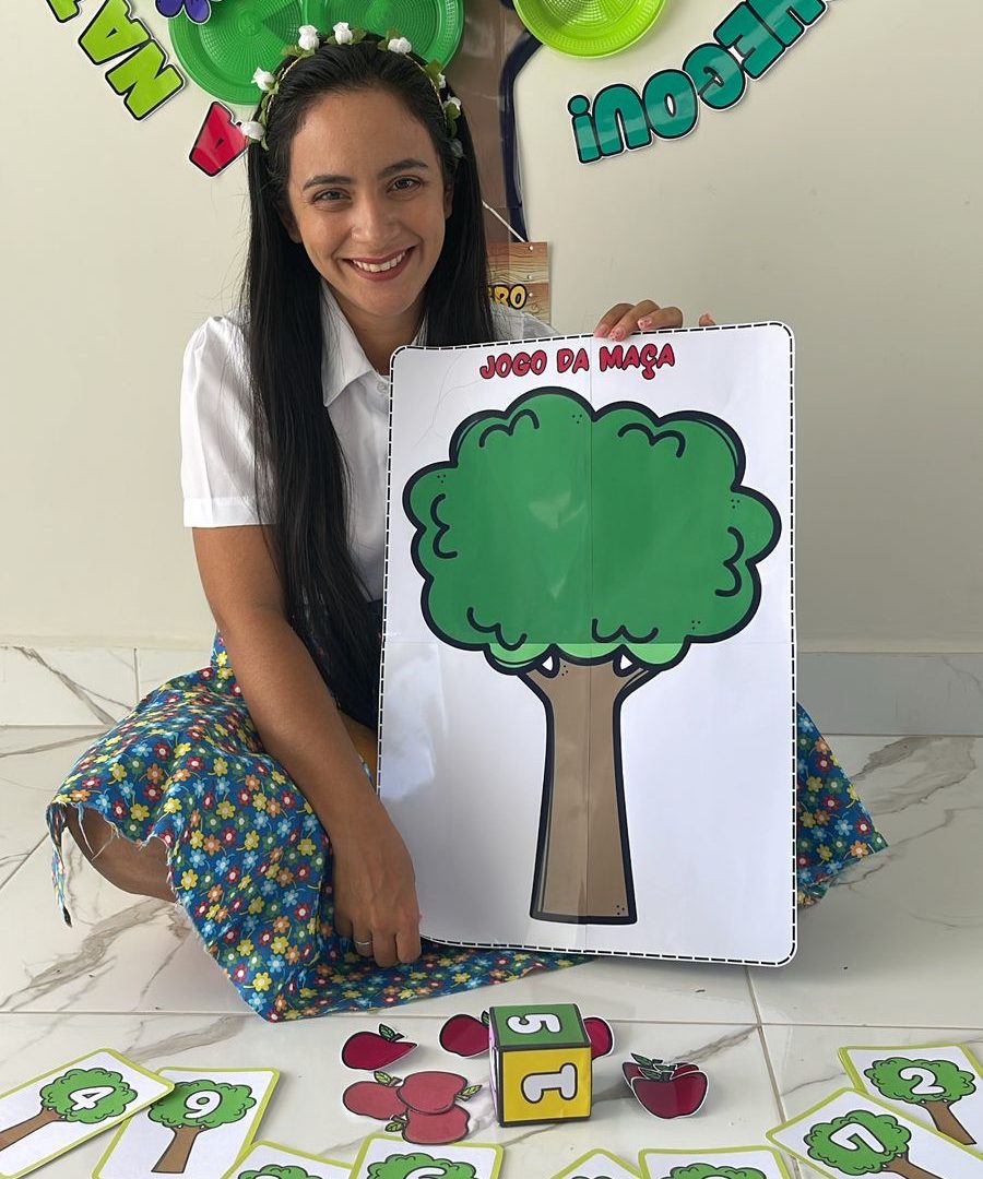 🍎🎲 JOGO DA MAÇÃ – APRENDENDO NÚMEROS E QUANTIDADES 🎲🍎