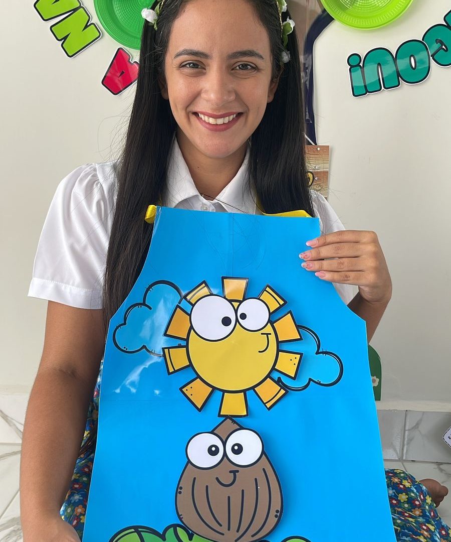 🎶🌱 AVENTAL MUSICAL – A SEMENTINHA 🌱🎶