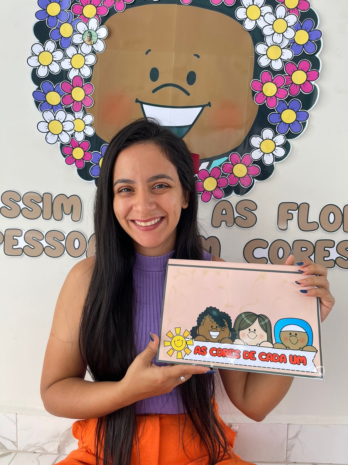 📖 Livro 3D – “As Cores de Cada Um” ✨🎨